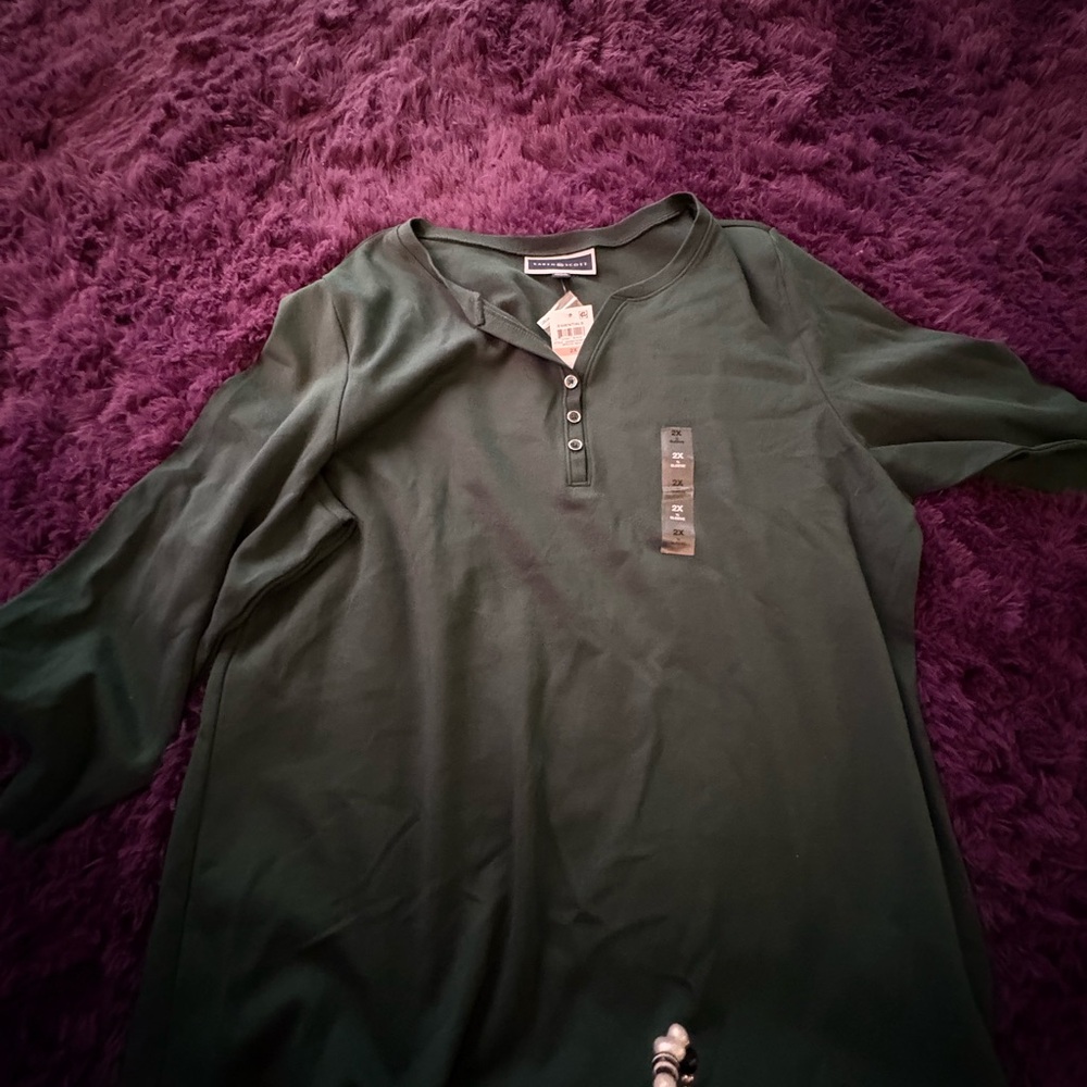 Black Henley Shirt